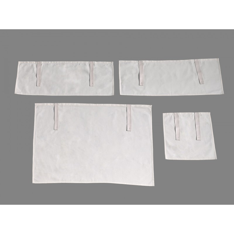 Gardiner til sengehus – Charlotte, beige