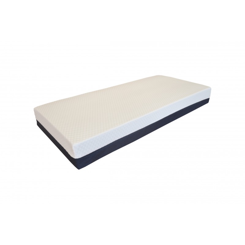 Madras 90x200 – Royal, hvid med pocketfjedre og skum