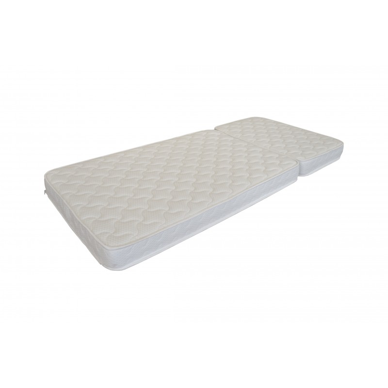 Madras 90 x 140 (+60) cm – hvid, hypoallergen Technifoam