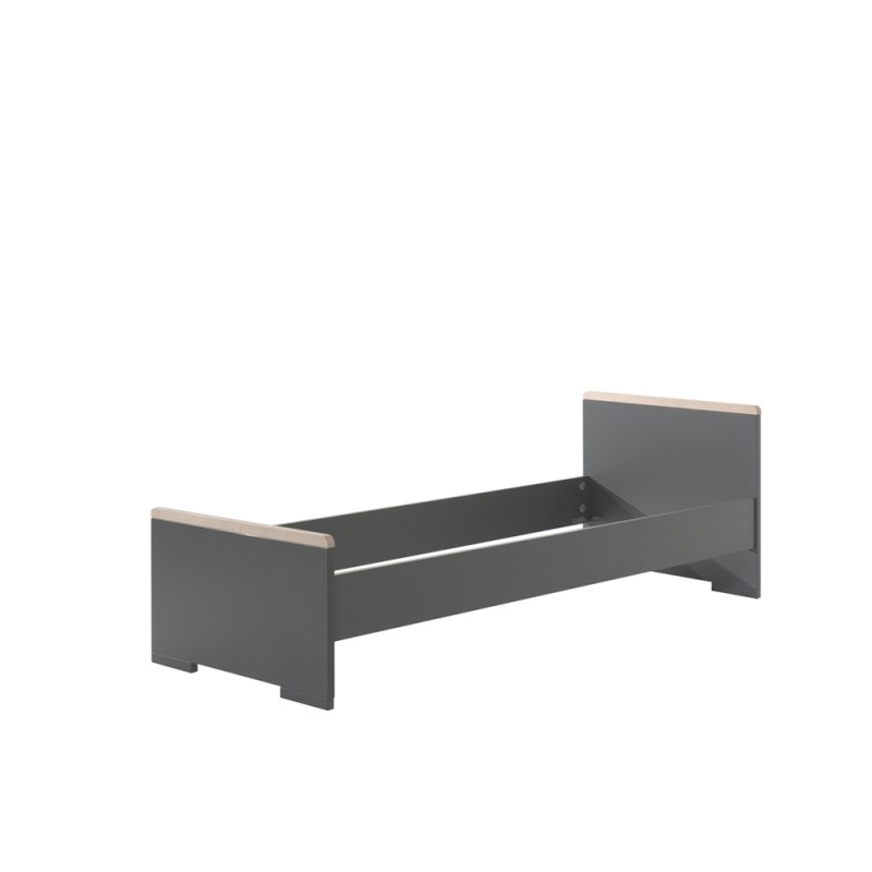 Enkeltseng 90 x 200 cm – London, antracit