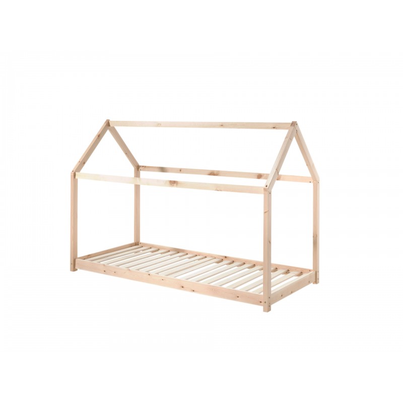Juniorseng husform 90 x 200 cm – natur (Cabane)