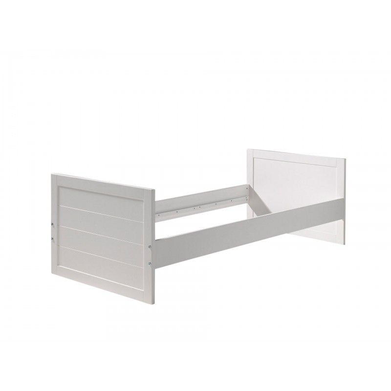 Enkeltseng 90x200 – Erik, hvid