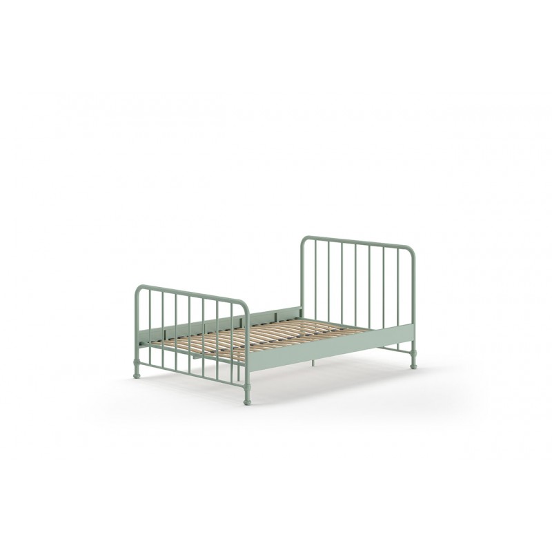 Sengeramme metal 140 x 200 – Bronxx, olivengrøn