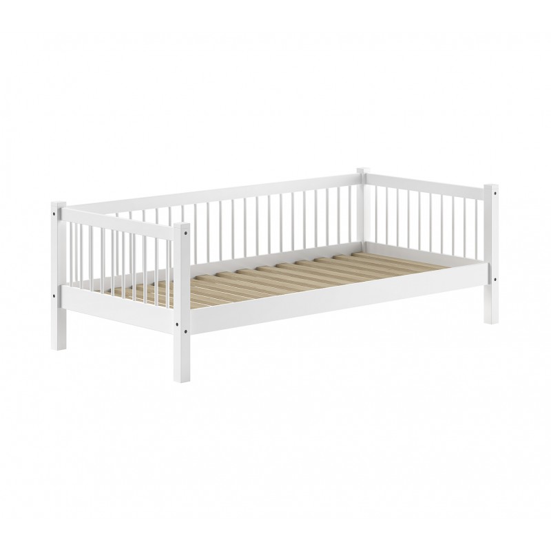 Enkeltseng i bøg 90 x 200 – Forrest, hvid