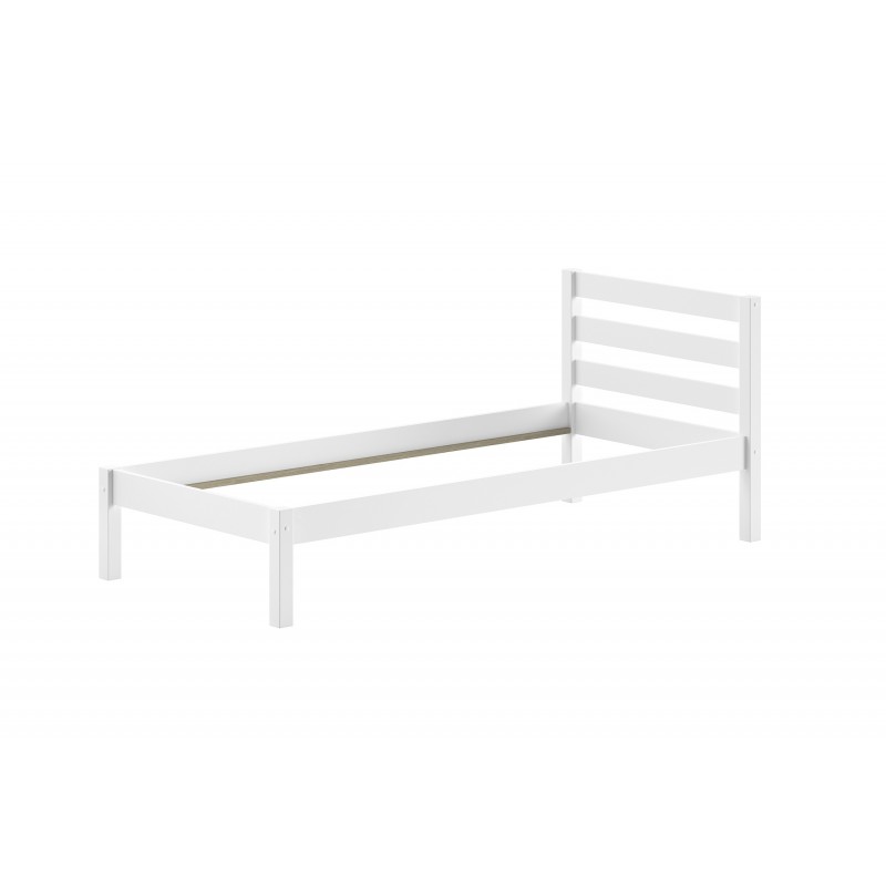 Enkeltseng 90 x 200 – Pino, hvid