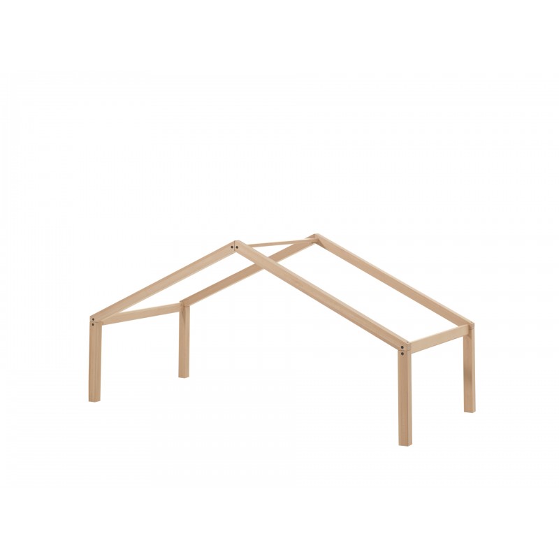 Husseng-ramme i bøg 90 x 200 cm – Natur (Forrest)