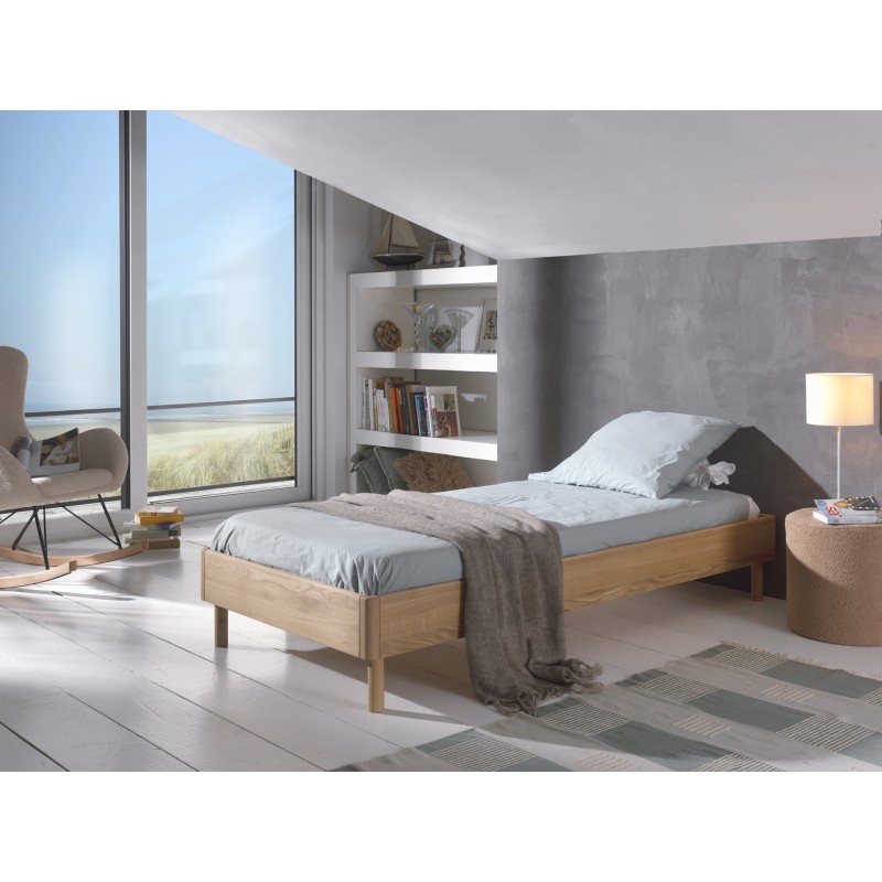 Enkeltseng i eg 90 x 200 – Forrest Oak