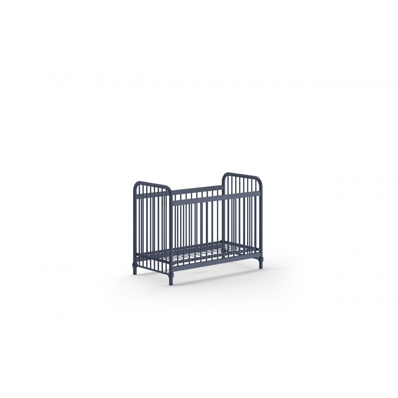 Tremmeseng Bronxx baby seng 60 × 120 cm – denimblå