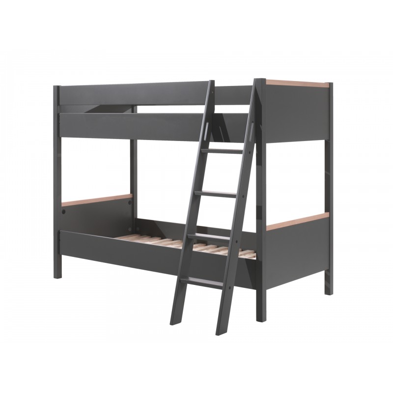 Køjeseng 90 x 200 – London, antracit