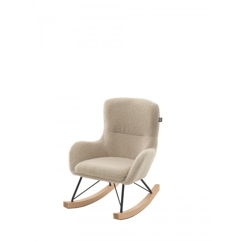 Gyngestol til børn – Rocky Mini Teddy, beige