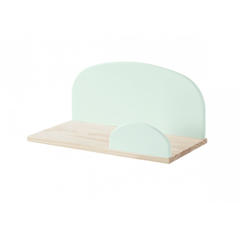 Væghylde Kiddy – mintgrøn, 45 cm