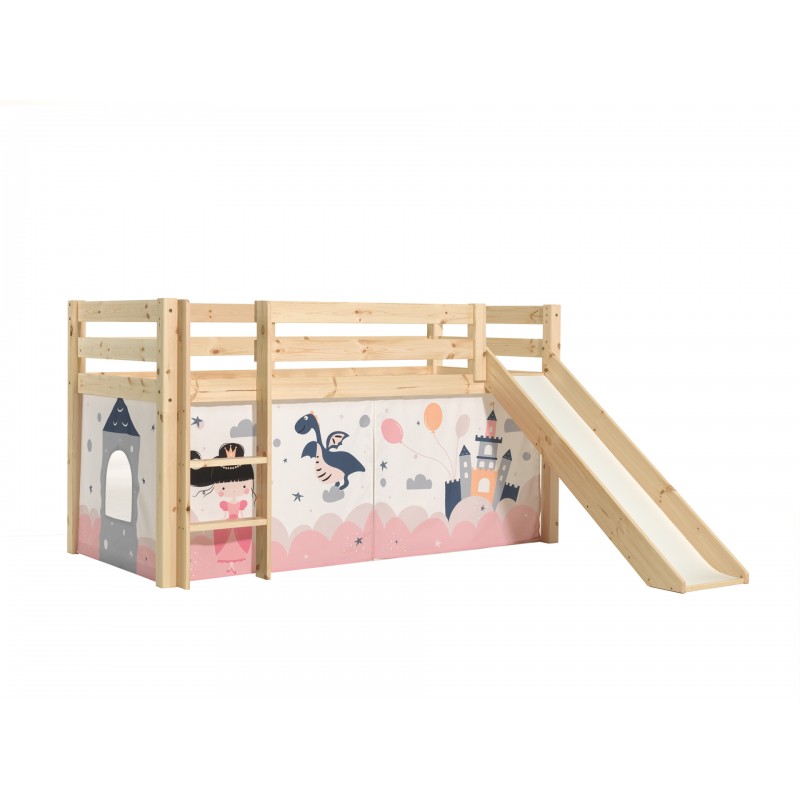 Halvhøj seng med rutsjebane – Pino, natur