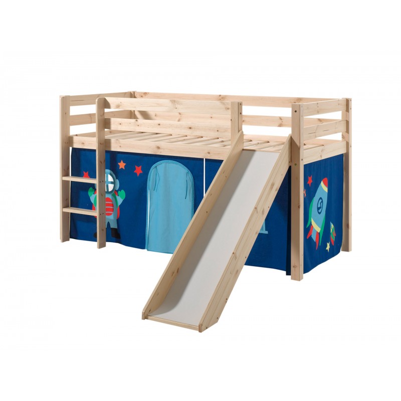 Halvhøj seng med rutsjebane – Pino Sæt, natur