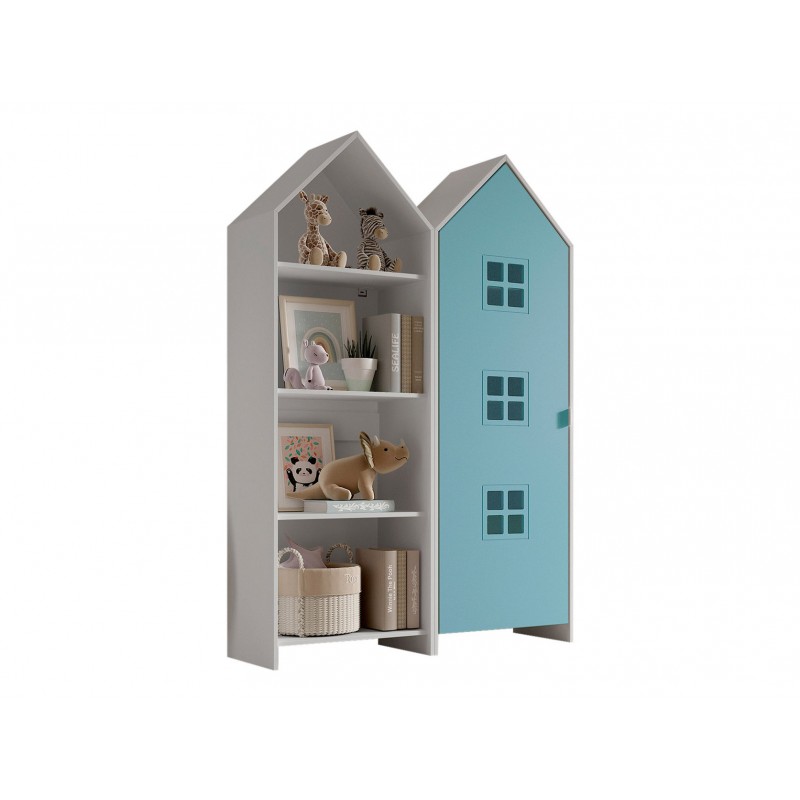Børneskab sæt med hylder – Casami Bruges, flerfarvet