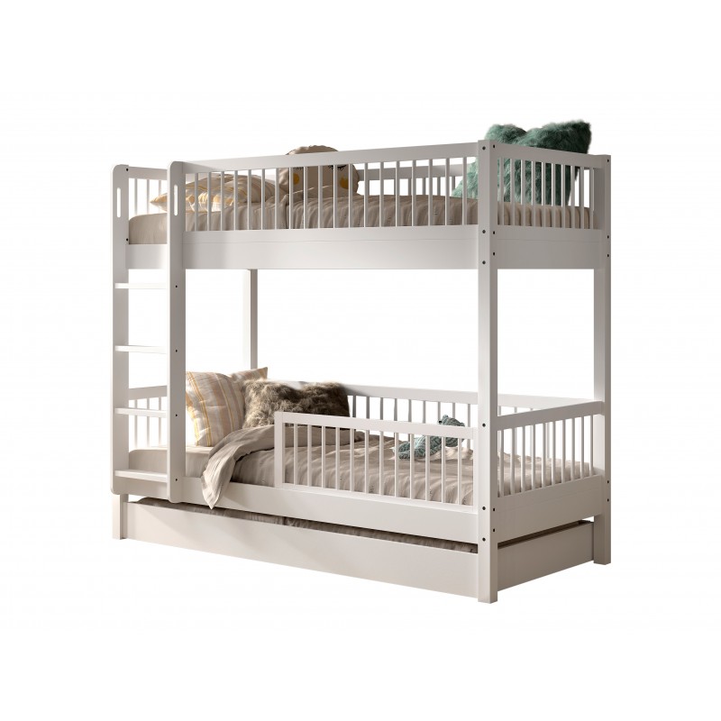 Køjeseng i bøg Forrest Beech sæt 90x190/200 cm – hvid