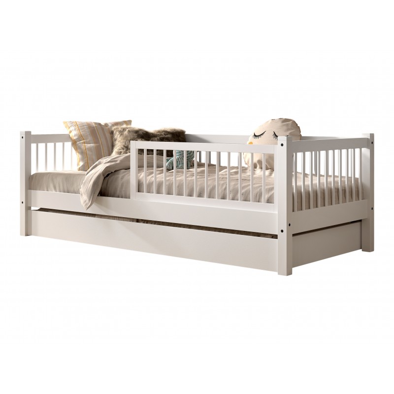 Køjeseng/cabinseng i bøg – Forrest Beech Sæt, hvid (90 × 190/200 cm)