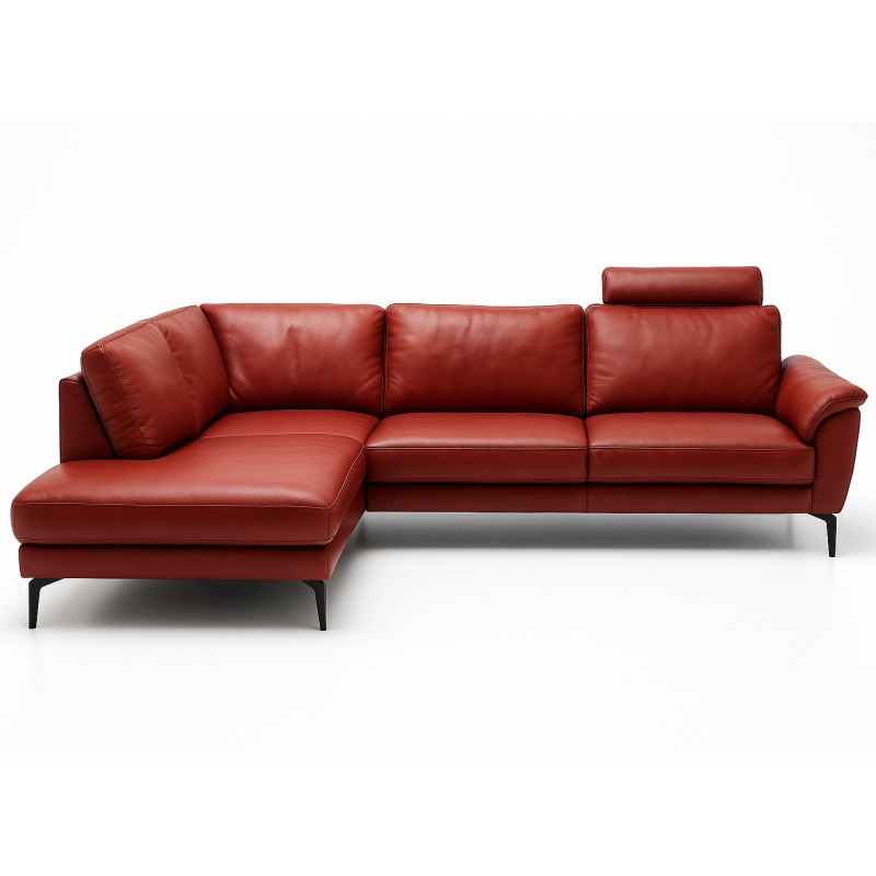 Ballerup LæderHjørnesofa - Venstrevendt