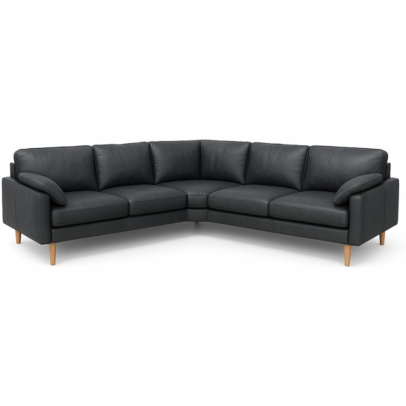 Hjort Knudsen – Fokus læder hjørnesofa