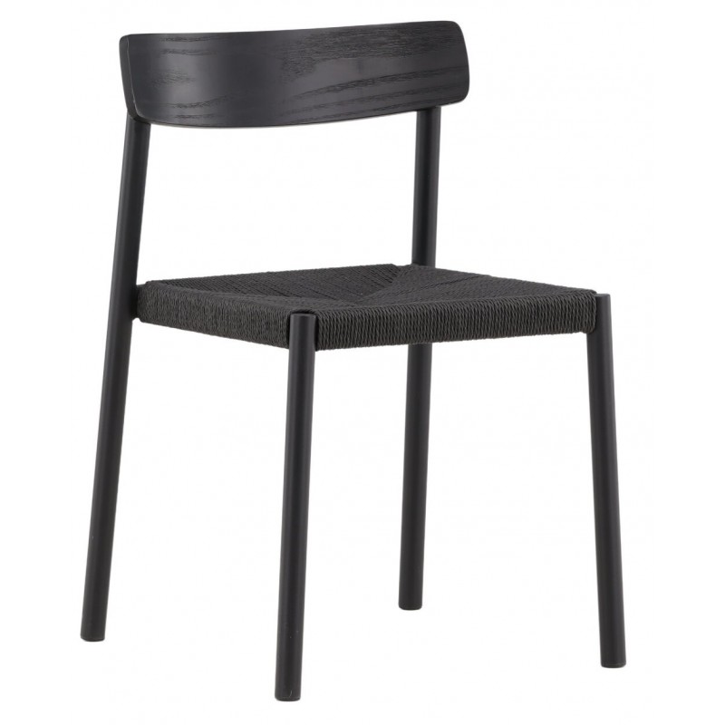 Malmon Spisebordsstol  - Sort billede