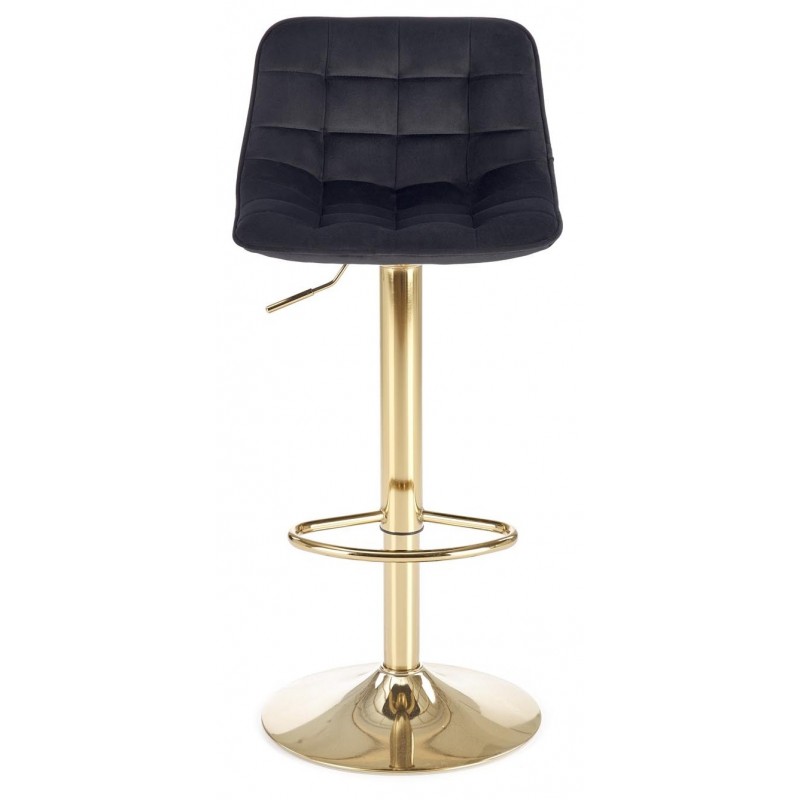 H120 Barstol -  Guld / Sort