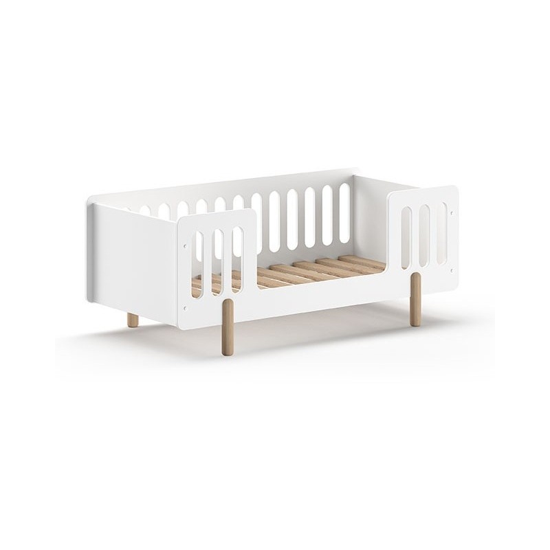 Børneseng 70 x 140 cm – Smile JuniorSeng, hvid