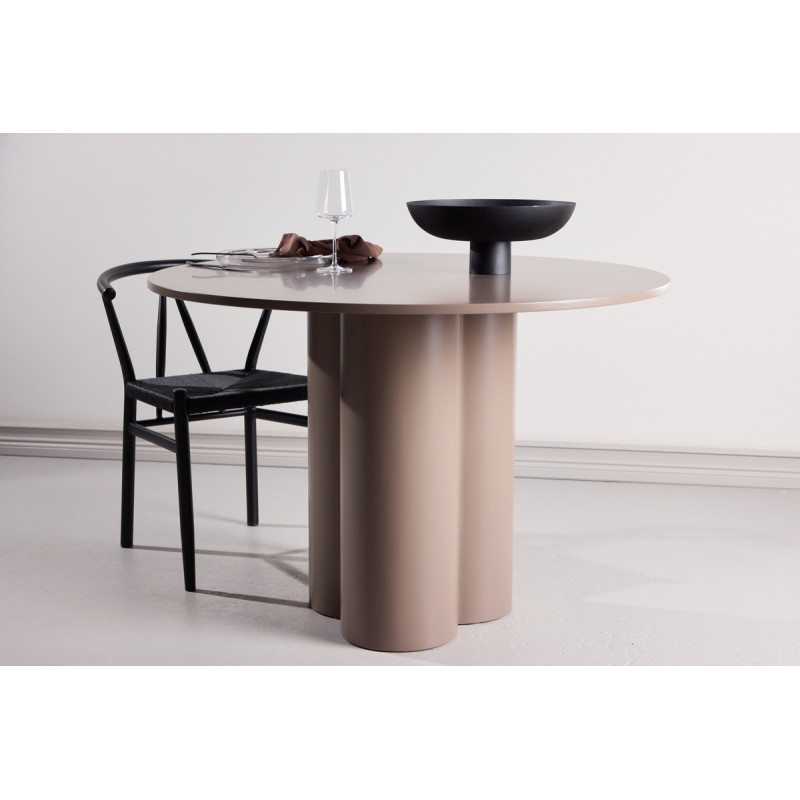 Venture Design, Olivia Spisebord 110 cm Beige