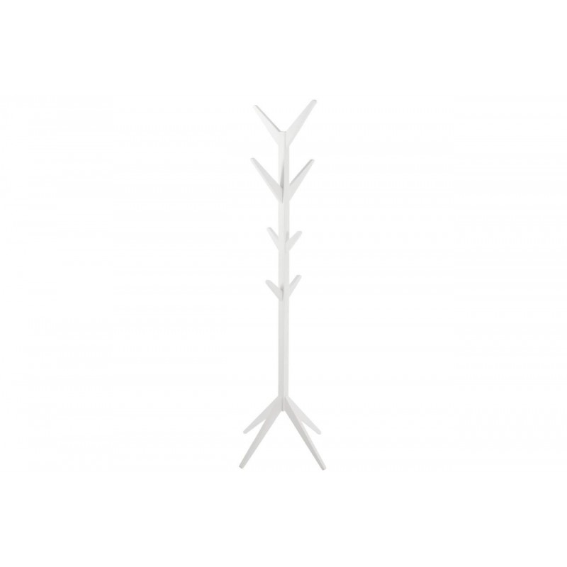 Stumtjener Signature Helyssa hvid MDF slankt moderne design H178ÃB42ÃD42 cm