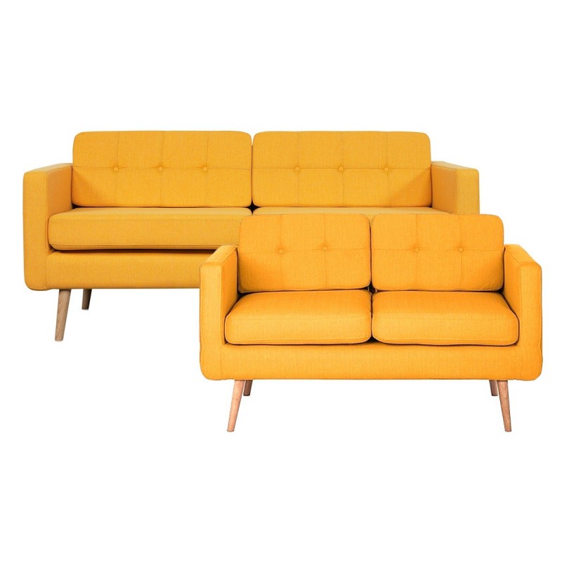 Novelty 3+2 pers. sofasæt - Gul Samoa 5