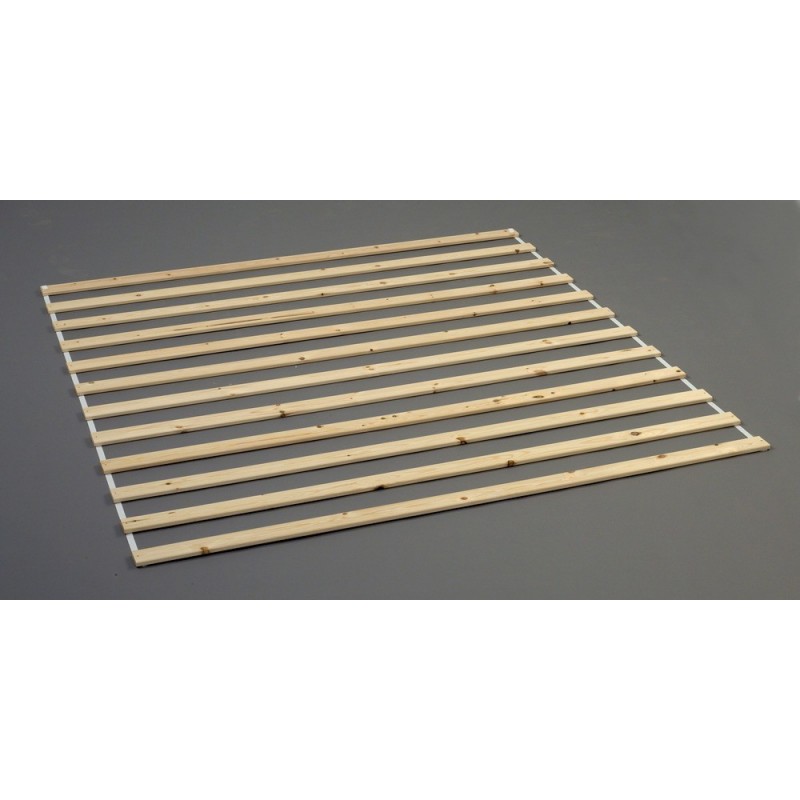 TVILUM Trælameller seng - naturfarvet træ