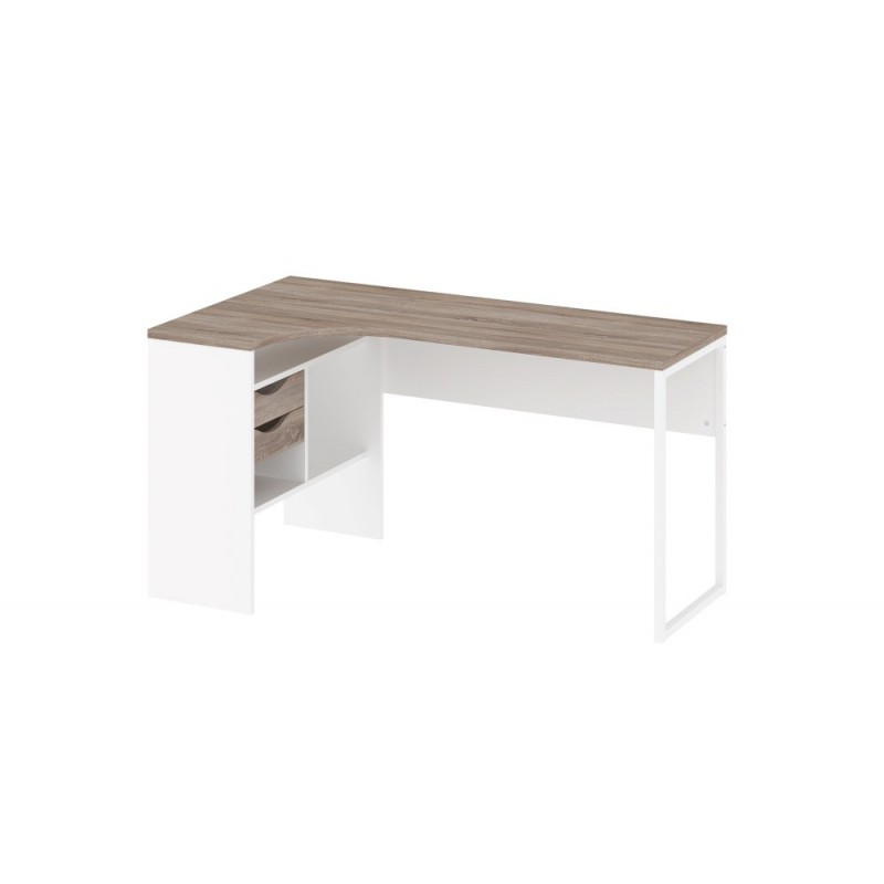 FUNCTION PLUS SKRIVEBORD 2 SKF. - GRÅ / HVID