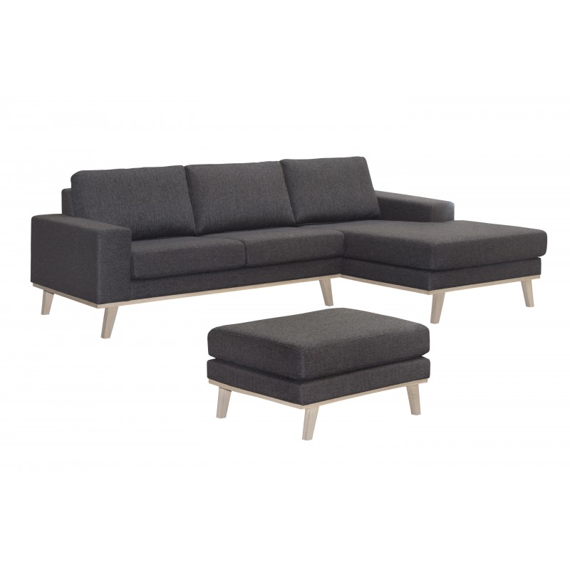 Eva chaiselong sofa Højrevendt