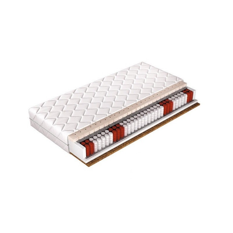 LIVE LATEX 90x200 POCKET MADRAS MED KOKOS OG LATEX 20 CM