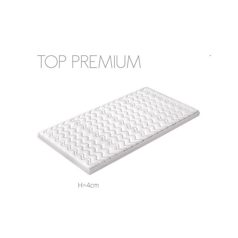 PREMIUM KOMFORTSKUM TOPMADRAS 160x200 cm Memory Skum