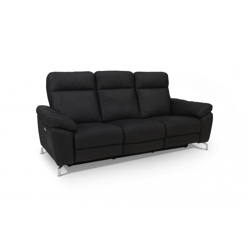 Selesta 3 Personers sofa - Sort stof