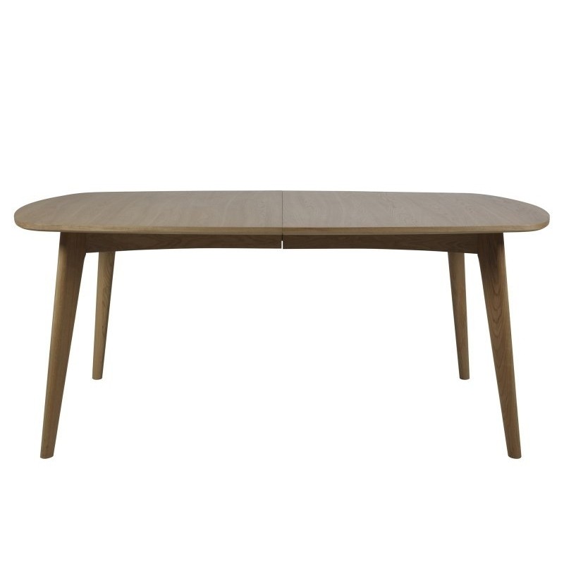 Martha spisebord med plads til 2 tillægsplader ege dekor oliebeh