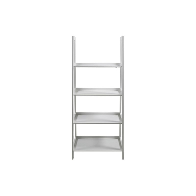 Reol Signature Ylisse hvid MDF 4 hylder H130xB63xD40 cm