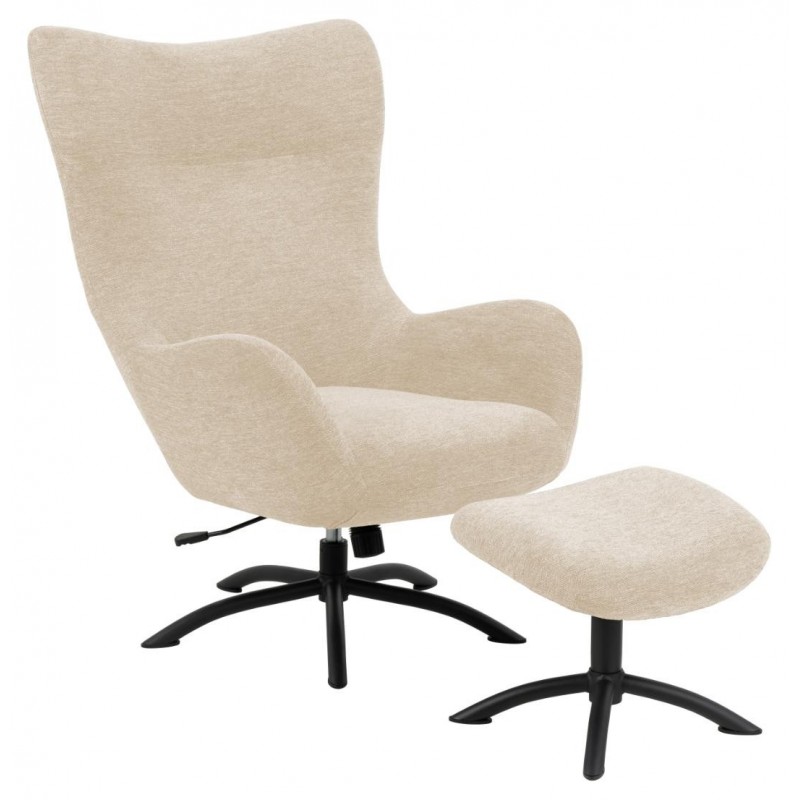 Recliner lænestol Signature Irissia fløde Skyland stof H105ÃB76ÃD86 cm