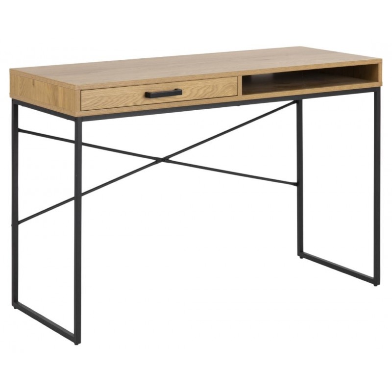 Skrivebord Signature Alira i MDF med mat vild eg finish 110 x 45 x 75 cm