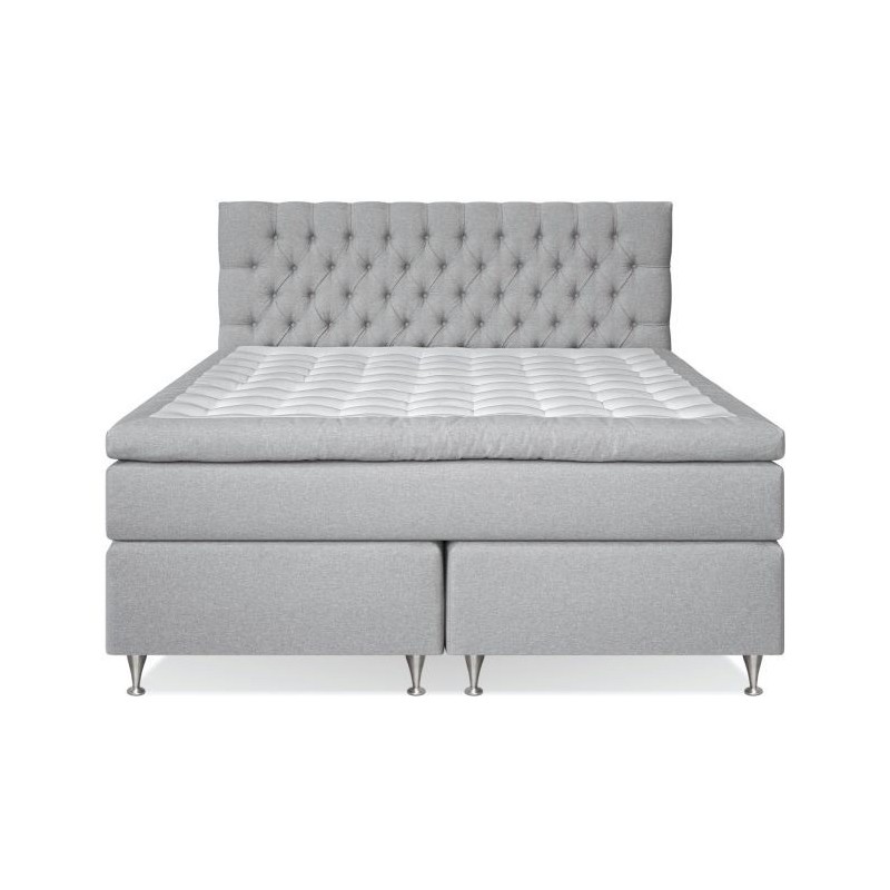 PRESLEY Kontinentalseng lysegrå