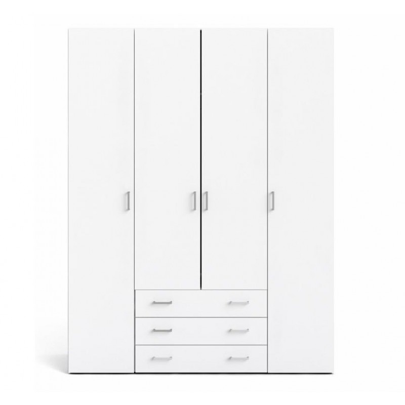 TVILUM Space garderobeskab - 4 låger 3 skuffer