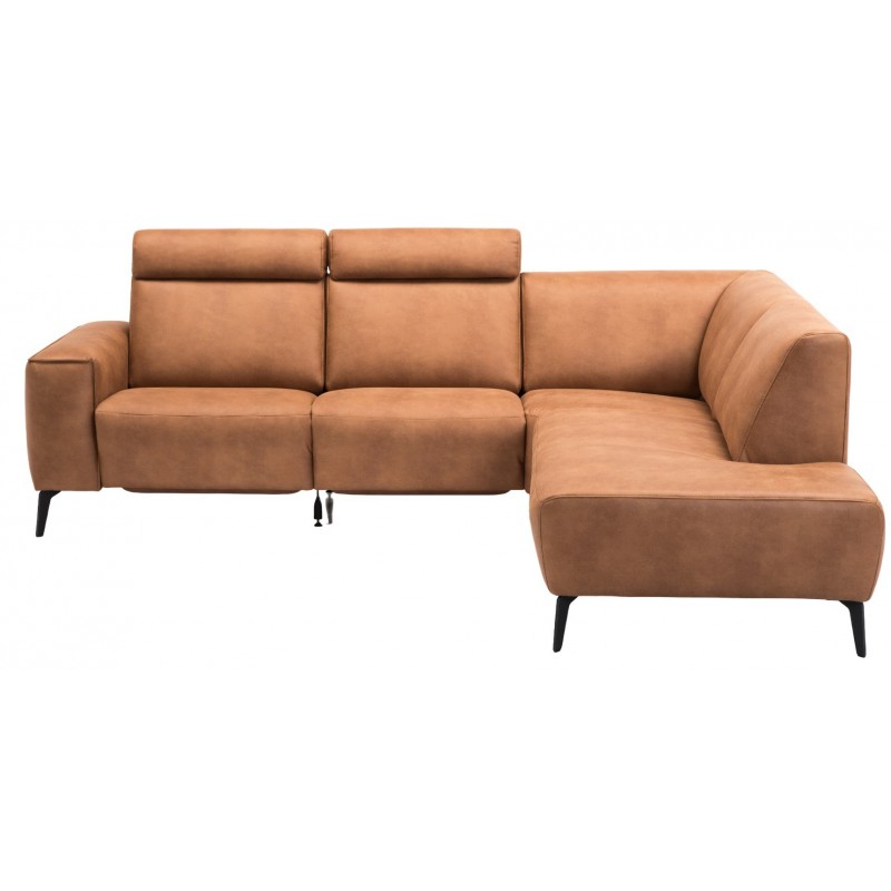 Assens Hjørnesofa Cognac Kentucky Højrevendt