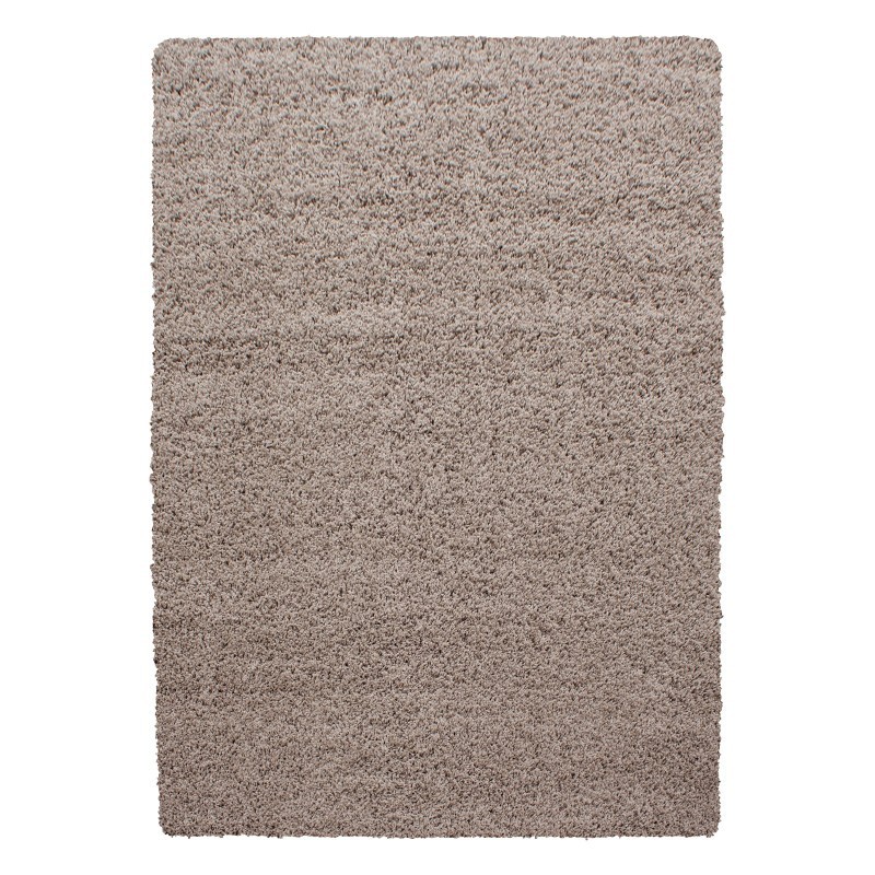 Life 1500 tæppe - Beige - 120X120 (Rundt) billede