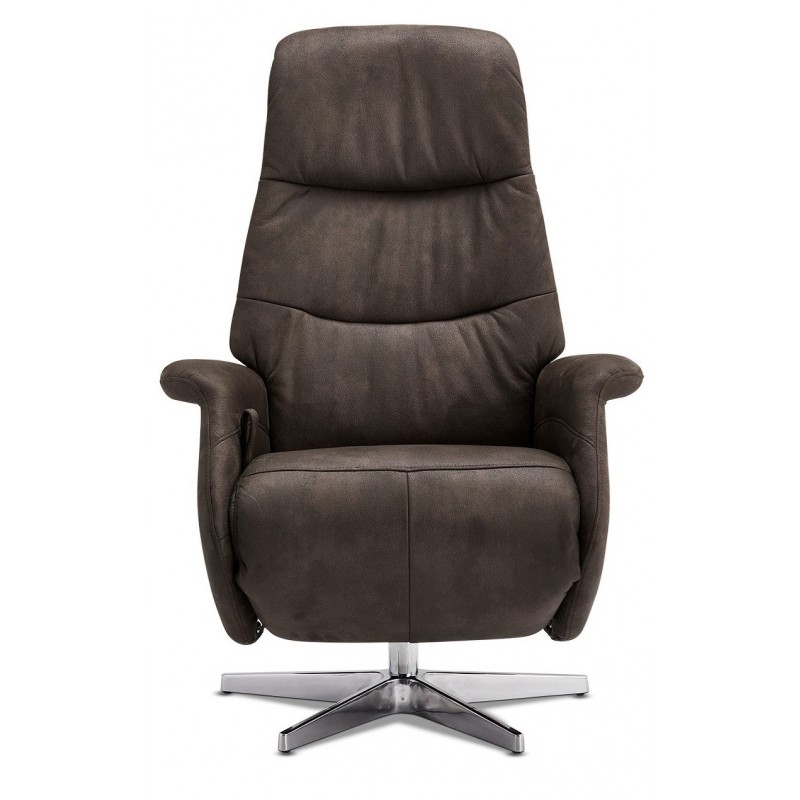 Delta Recliner lænestol i Gråbrun stof