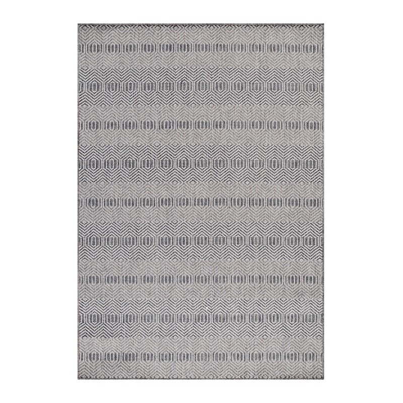 Aruba Udendørs tæppe Boho - Grå - 160x230