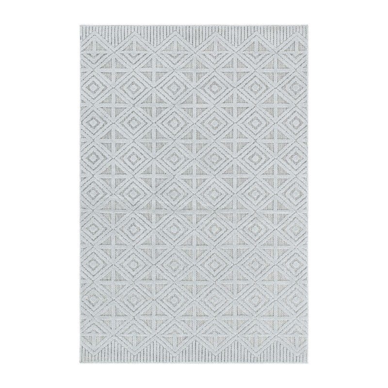 Bahama Udendørs Tæppeløber Boho - Grå - 80x150 (Løber)