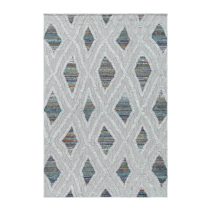 Bahama Udendørs Tæppeløber Boho - Multi - 80x250 (Løber)