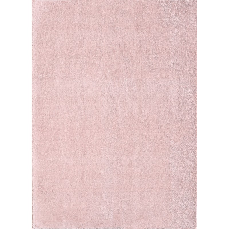 Catwalk Vaskbart tæppe Ensfarvet - Rosa - 240x340