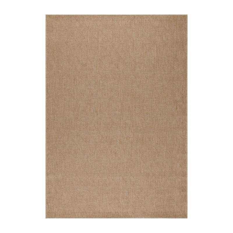 Dhaka Udendørs Tæppeløber Vintage - Beige - 80x250 (Løber) billede