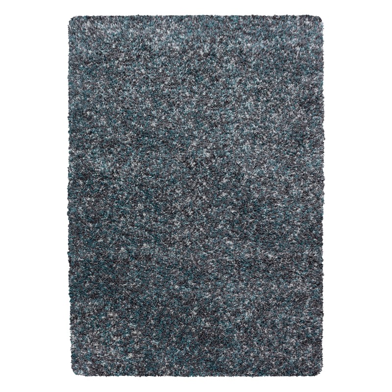 Enjoy Shaggy tæppe Plettet - Blå - 120x170 billede