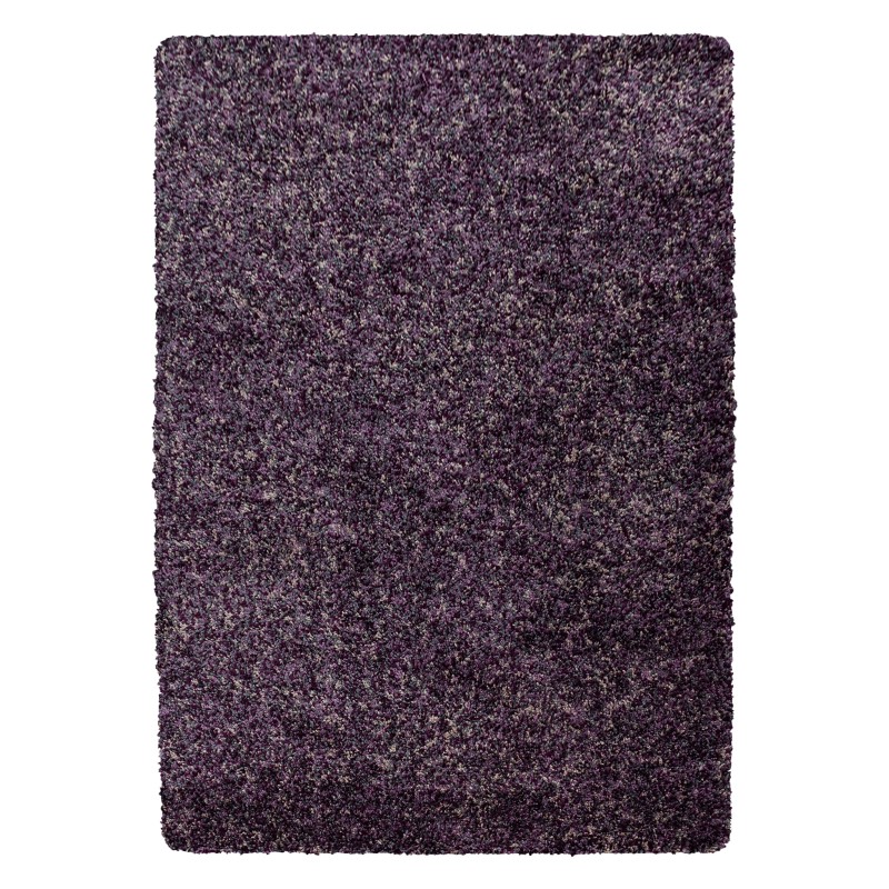 Enjoy Shaggy tæppe Plettet - Lilla - 120x170 billede